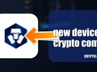 How To Connect A New Device On Crypto.com 2026 (EASY GUIDE)