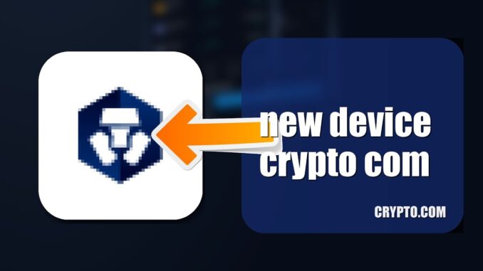 How To Connect A New Device On Crypto.com 2026 (EASY GUIDE)