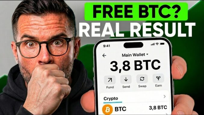 How to Earn Bitcoin with New Crypto Mining App (Live Test 2026)