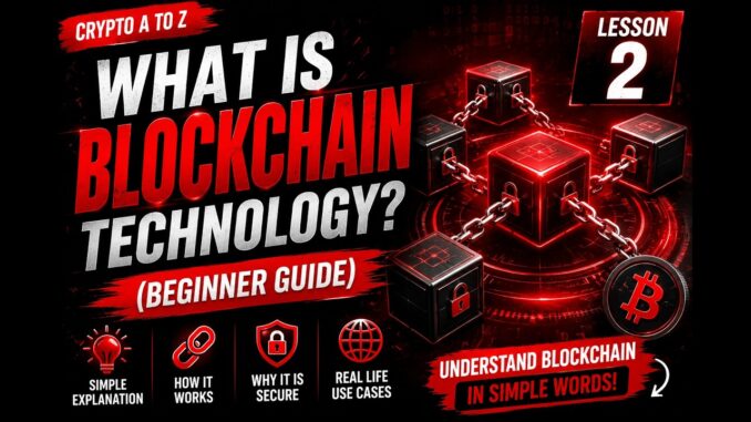 What is Blockchain Technology? (Beginner Guide)