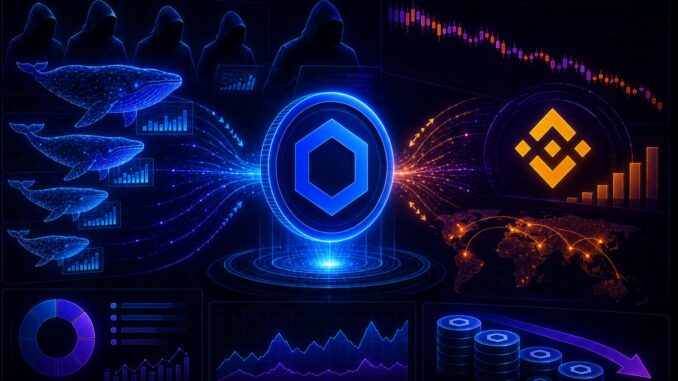 Chainlink’s Biggest Holders Are Quietly Repositioning – Binance Data Reveals Why