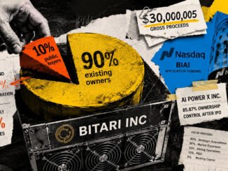 Bitcoin miner IPO demands 99.8% of funds from public buyers while handing them just 10% equity