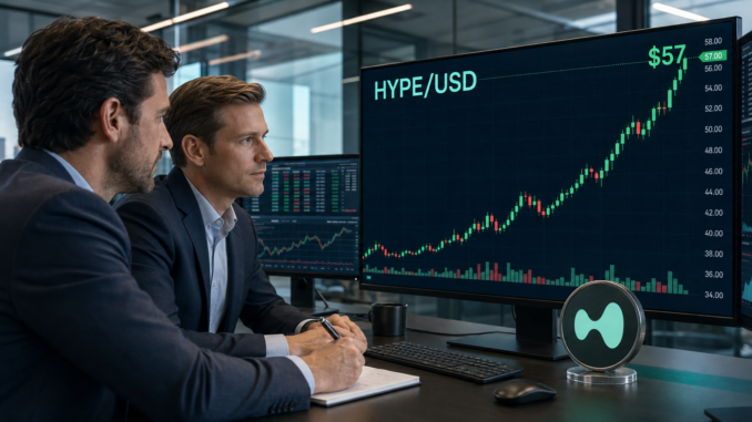 Hyperliquid targets $58 resistance as retail demand strengthen