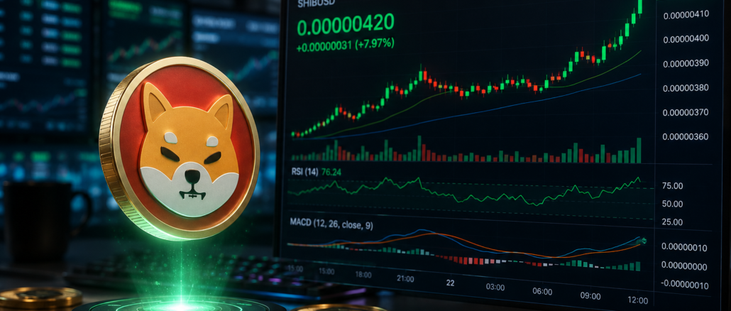 Shiba Inu tops $0.0000042 as exchange outflows and bullish derivatives boost sentiment