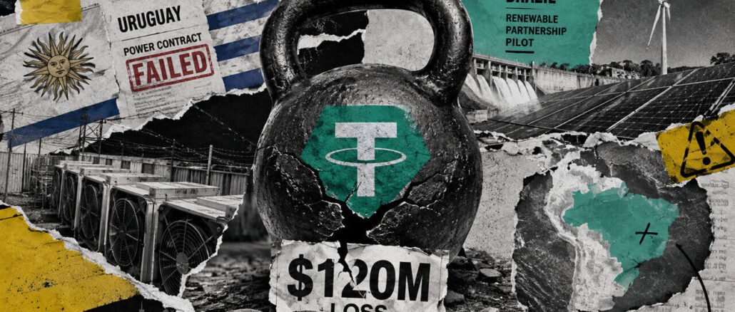 Tether’s $120 million Uruguay mining failure now shadows its next Bitcoin bet in Brazil